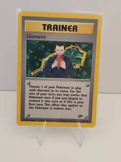 Pokemon Card - Giovanni Gym Challenge 104/132 Non Holo Rare NM - Image 1