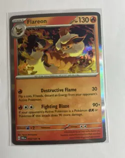 Flareon #013/131 Holo Pokemon Card SV: Prismatic Evolutions - Image 1