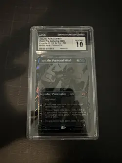 Magic: The Gathering Jace, the Perfected Mind OILSLICK FOIL CGC 10 Graded Card - Image 1