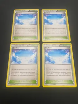 Pokemon Sky Field 89/108 Roaring Skies Playset 4x Four Cards x4 Lightly Played - Image 1