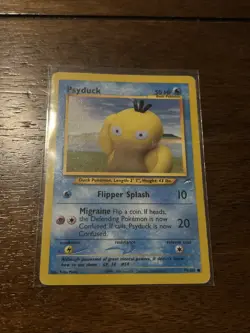 Pokemon Psyduck 50 HP* Neo Destiny Common Regular 79/105 Basic English Card 2000 - Image 1