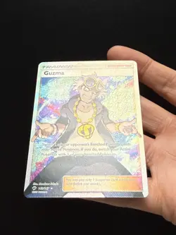 Guzma - 143/147 - Pokemon Burning Shadows Sun & Moon Ultra Rare Card - Image 3