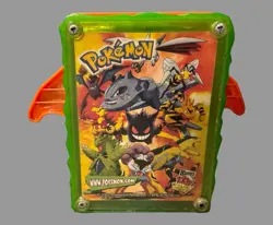 Vintage Retro Pokemon Figural Embossed Charizard Playing Trading Card Case - Image 2