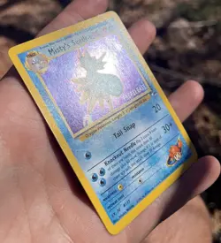 Misty's Seadra PRERELEASE HOLO Promo 9/132 * Vintage Card NM SWIRL Pokemon TCG - Image 4