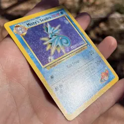 Misty's Seadra PRERELEASE HOLO Promo 9/132 * Vintage Card NM SWIRL Pokemon TCG - Image 5