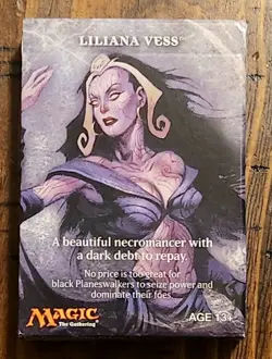 MTG 2010 Origins Liliana Hess Half Deck Promo 30 Cards w/Quick Start Guide - Image 1