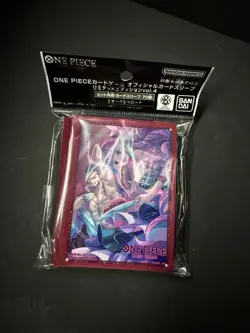 Official One Piece Card Game Mihawk & Perona Card Sleeves Vol.4Sealed Bandai Jap - Image 2