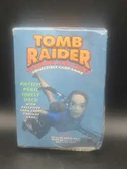 Lara Croft Tomb Raider PACIFIC PERIL QUEST deck collectible card game sealed - Image 1
