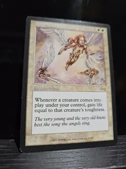 MTG Angelic Chorus - Urza's Saga Lightly Played/Reg English - Image 1