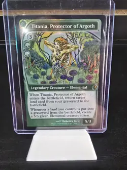 Titania, Protector of Argoth (Future Sight) Mystery Booster 2 #249- NM Foil MTG - Image 1