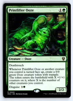 Printlifter Ooze 40 Commander: Murders at Karlov Manor Magic: The Gathering LP - Image 1