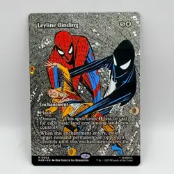 Magic The Gathering Leyline Binding Marvel Secret Lair Rainbow Foil M 0002 2025 - Image 4