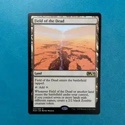MTG NM: Field of the Dead - Core Set 2020 (M20), Land, Regular, English - Image 1