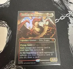 Lorehold, the Historian - BORDERLESS FOIL - Secrets of Strixhaven - Mythic - NM - Image 1