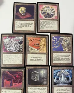 MTG The Dark Set (16)- Skull of Orm, Fellwar Stone, Scarecrow, Tower of Coireall - Image 2