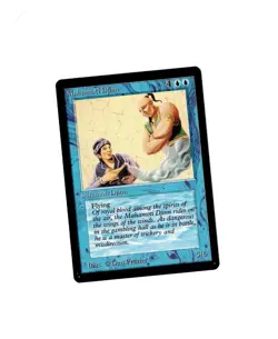 Magic the Gathering MAHAMOTI DJINN Beta MTG - Image 1