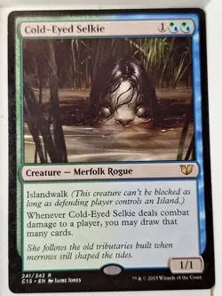 Cold-Eyed Selkie - Commander: 2015 - Magic the Gathering MTG Nice! - Image 1