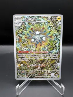 Pokemon TCG Card Magneton SVP159 Surging Sparks ETB Promo Holo - NM - Image 1