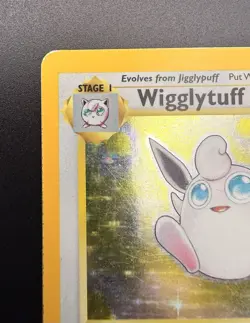 Pokemon Wigglytuff 16/64 Jungle Holo Rare Unlimited Stage 1 1999 - Image 3