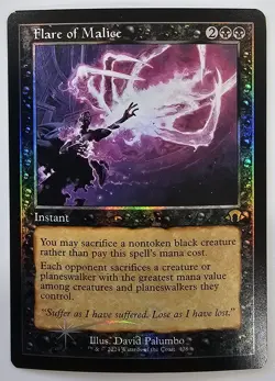 Flare of Malice - Foil Retro Frame MH3 NM MTG - Image 1