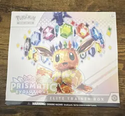 Pokemon TCG Scarlet & Violet Prismatic Evolutions Elite Trainer Box | Sealed ETB - Image 1