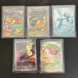 Pokemon TCG 5 Card Lot - Image 1