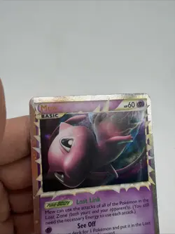 Pokemon Mew Prime Ultra Rare Holo 60HP Triumphant 97/102 Card English - Image 4
