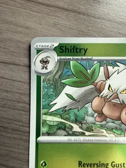 Pokemon TCG Shiftry 15/132 Reverse Holo Mega Evolutions NM - Image 2