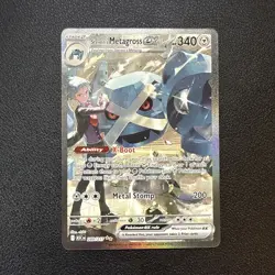 Pokemon Ascended Heroes Steven’s Metagross ex 289/217 Special Illustration Rare - Image 1