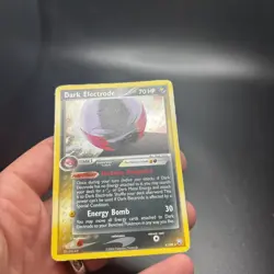 Dark Electrode 4/109 Holo Rare Team Rocket Returns Pokemon Card MP/HP -c - Image 3
