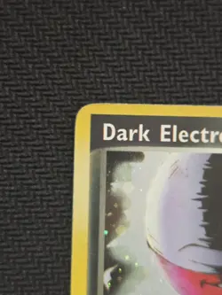 Pokemon Dark Electrode #4/109 Holo 2004 EX Team Rocket Returns - Image 3