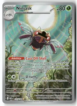 Ninjask 137/132 Illustration Rare Mega Evolution Pokemon Near Mint - Image 1