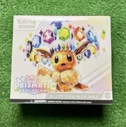 Pokemon Prismatic Evolutions ETB Elite Trainer Box Brand New Factory Sealed - Image 1