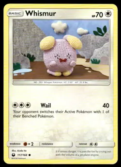 Whismur 117/168 Common Celestial Storm Pokemon Near Mint - Image 1