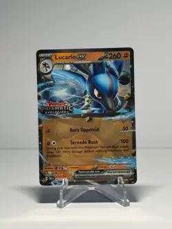 LUCARIO EX (PRISMATIC EVOLUTIONS STAMP) 051/131 POKEMON NM/M - Image 2