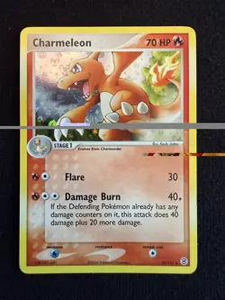 Pokemon TCG Charmeleon Reverse Holo Fire Red & LeafGreen 2004 - Image 1
