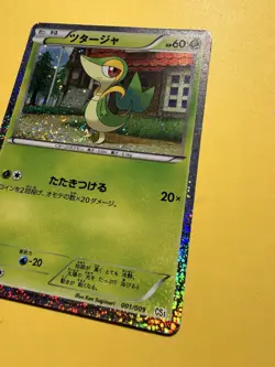 Snivy Holo | Collection Sheet 001/009 CS1 | Pokemon Karte Japanese PR - Image 5