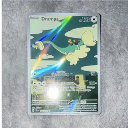 Pokemon Drampa 184/162 SV05 Illustration Rare Full Art Holo Basic 120 HP Dragon - Image 1
