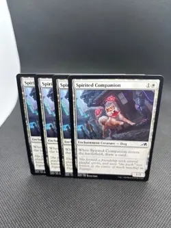 ***SPIRITED COMPANION x4***MTG Kamigawa Neon Destiny - Image 1