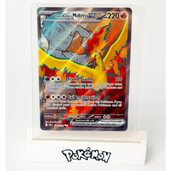 Team Rocket's Moltres ex 208/182 Ultra Rare Destined Rivals Pokemon Near Mint - Image 1