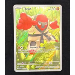 Pokemon Black Bolt Throh 128/086 Illustration Rare Holo Full Art - Image 2