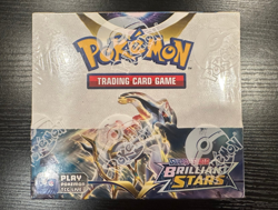 Pokemon TCG Sword & Shield Brilliant Stars Booster Box Factory Sealed Charizard - Image 1