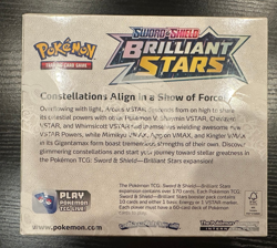 Pokemon TCG Sword & Shield Brilliant Stars Booster Box Factory Sealed Charizard - Image 3