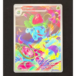 Pokemon TCG Mega Evolutions Ivysaur 134/132 Illustration Rare, English - Image 2