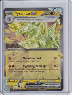 Tyranitar ex 066/197 Double Rare Obsidian Flames Pokemon Near Mint - Image 1