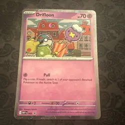 Pokemon TCG Drifloon #005 Mega Evolution Black Star Promo - Image 1