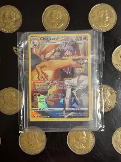 Pokemon Holo Charizard Trainer Gallery TG03/TG30 Lost Origin NM/M Condition - Image 3