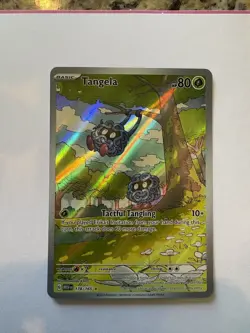 Tangela - 178/165 Illustration Rare Scarlet and Violet 151 Pokemon TCG NM - Image 1