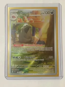 Pokemon Mabosstiff 218/198 Illustration Rare Holo Scarlet & Violet NM+ FREE SHIP - Image 5