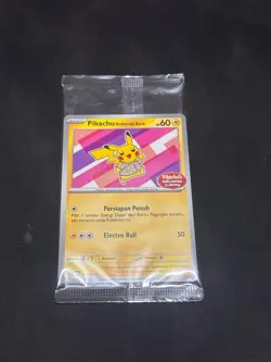 Pokemon TCG Bahasa Indonesia Language Pikachu Berkemeja Batik V4 190/SV-P - Image 1